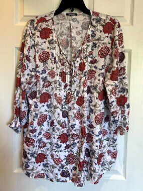 Olsen floral print top